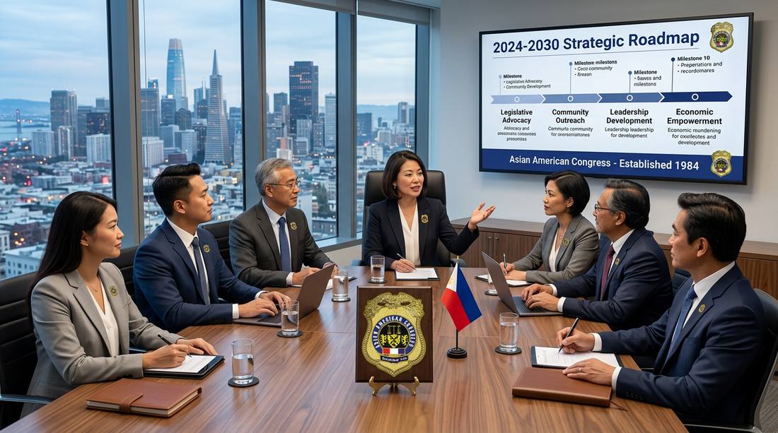 AAC leadership reviewing the strategic roadmap