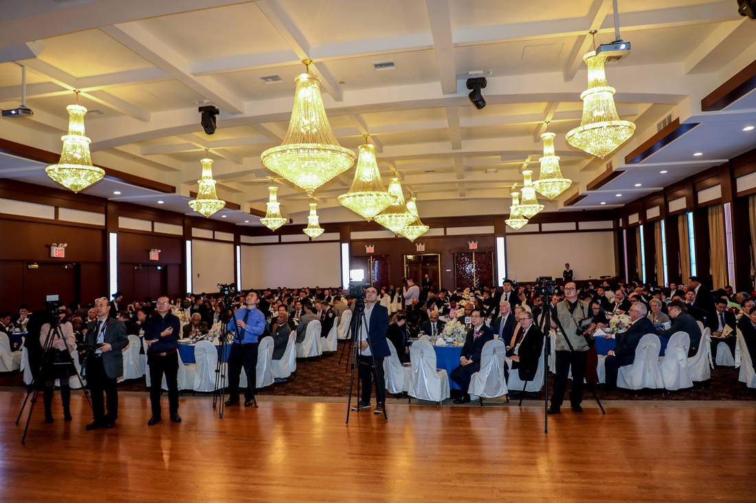Annual celebration gala hall