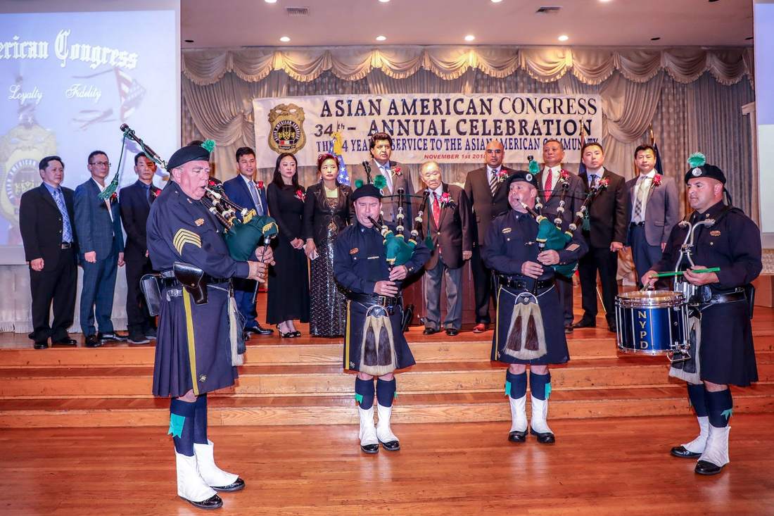 AAC 34th Annual Celebration with NYPD pipes and drums
