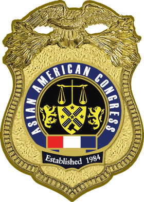 Asian American Congress badge