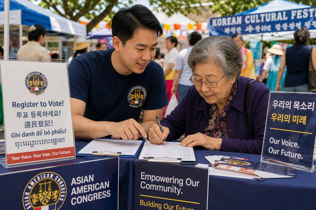 Multilingual voter registration